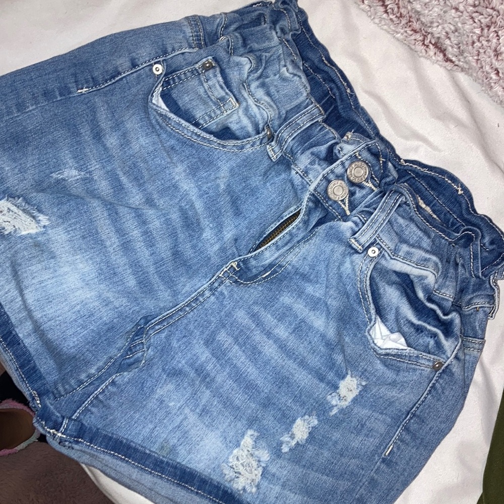 Indigo Rein blue Jean shorts